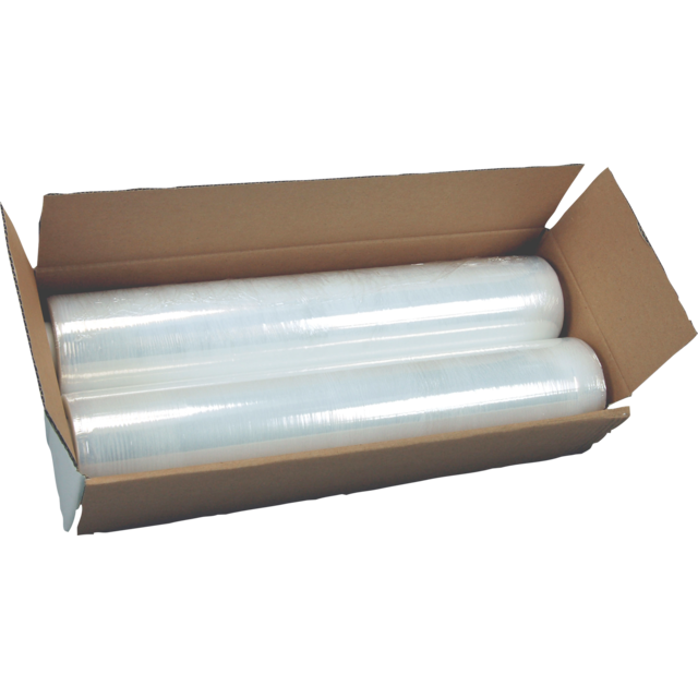 Folie, handrol stretchfilm, LLDPE, 50cm, 300m, 17my, transparant