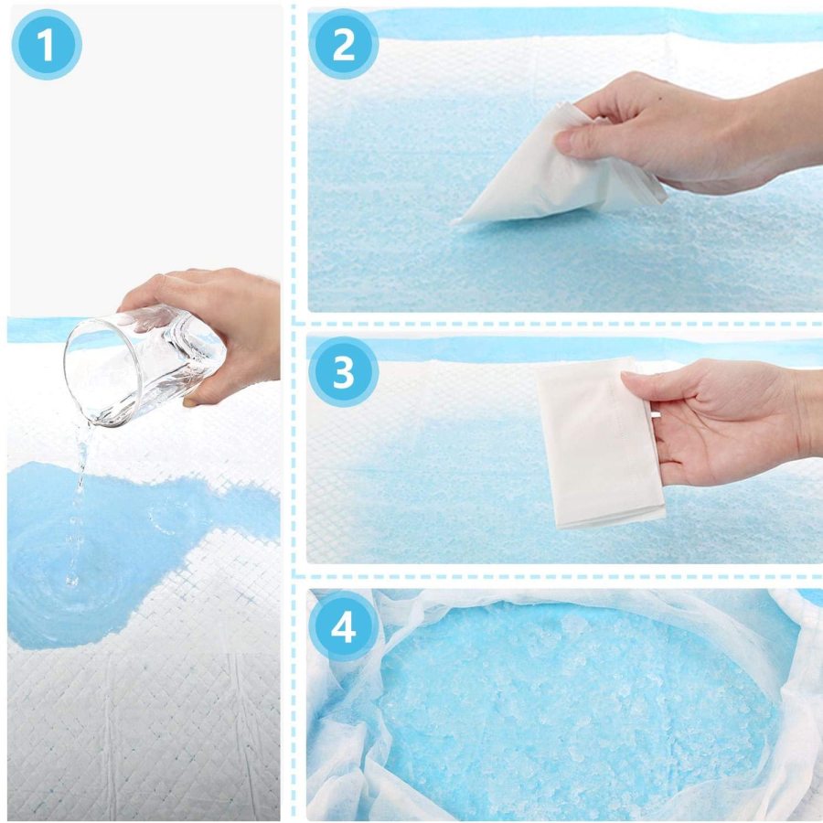 Nobleza - 120 Tapetes Higiênicos para Treinamento de Cães. Ultra Absorventes, 60 x 40 cm