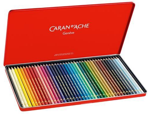 Kleurpotlood caran d'ache pablo | Doos a 40 stuk
