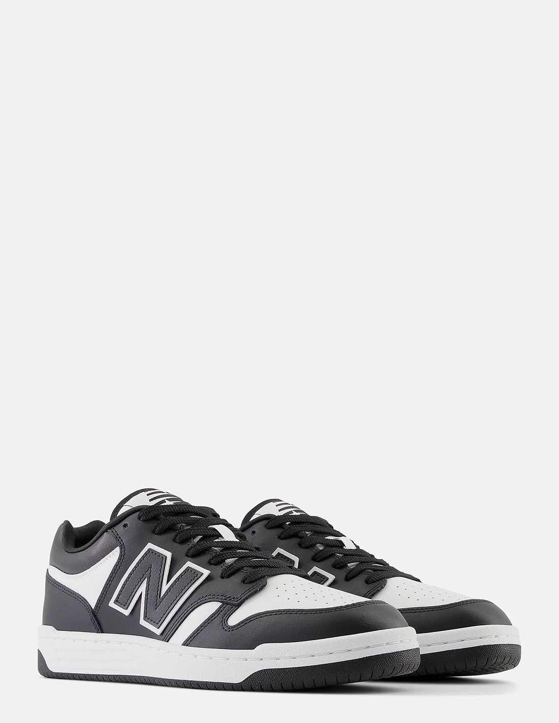 new balance Sneakers Mixte 480 Cuir Blanc/Noir