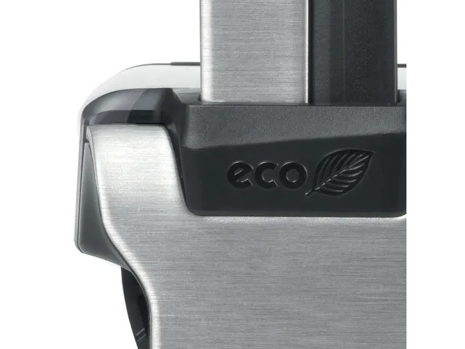 trodat Datumstempel Professional 4.0 5430 - BOOKED Etui: børstet rustfrit stål, farve grebshætte: sort - 1 stk (134193)