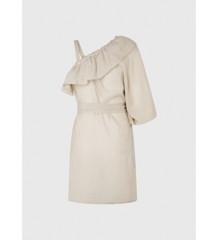 Vestido bege Polinas da Pepe Jeans