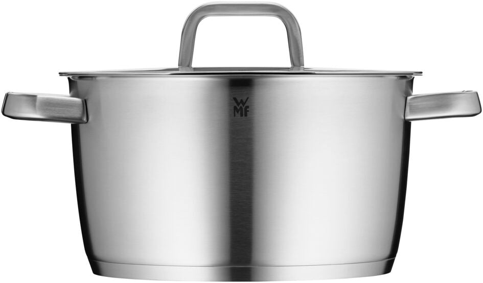 WMF Iconic Kookpan hoog met deksel - Ã220mm