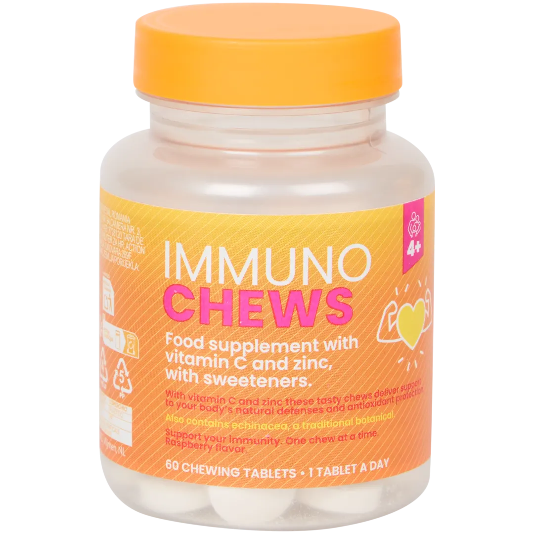 Kauwtabletten Vitamine C & Zink 60 stuks | 85 gram