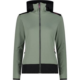 CMP Stretch Performance Hood Fleecejacke Mineral Damen