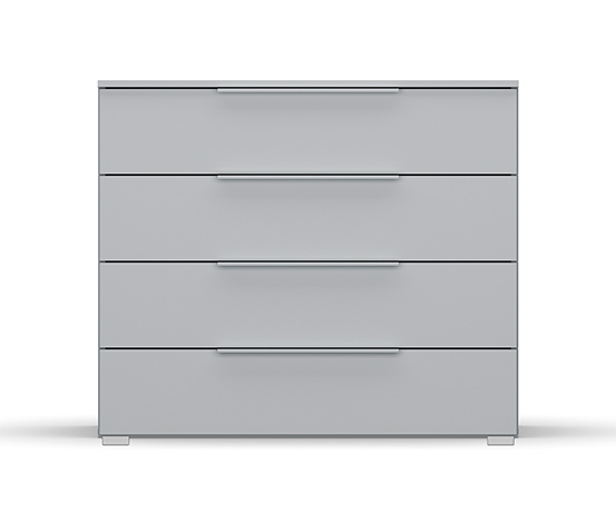 rauch Kommode »Monostar«, 4-türig, seidengrau