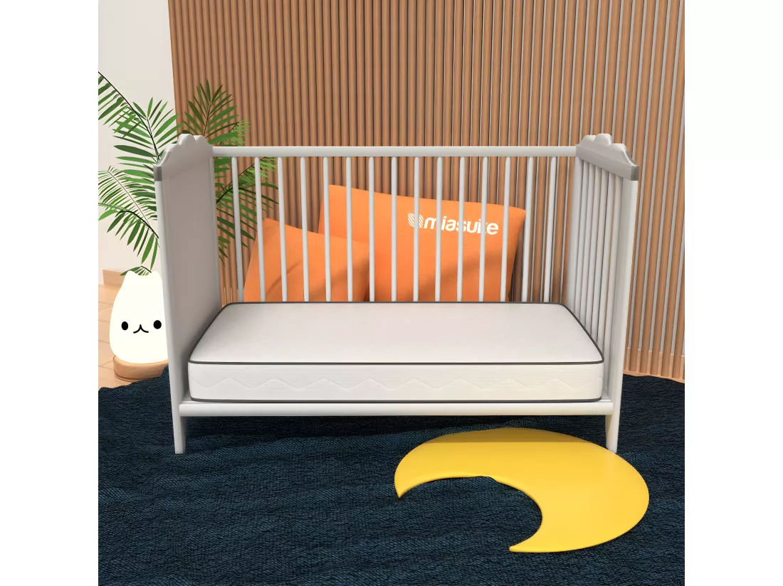 Matelas 65x120 haut de 16 cm, pour berceau - Waterfoam, Anallergique, Anti-acarien | Primavera Baby