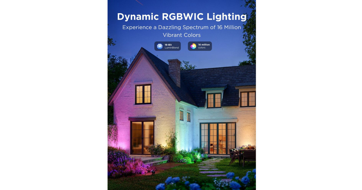 GoveeOutdoor Spotlights 2 - 2-pack verlichting  (Zwart)