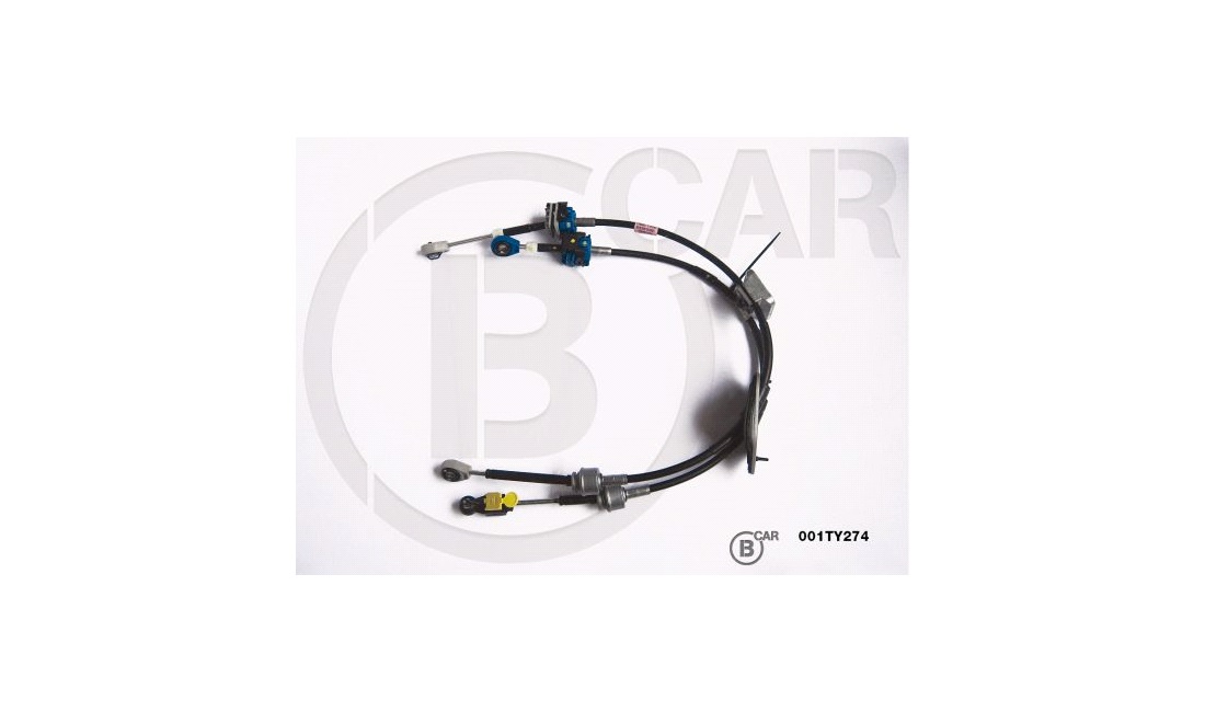 Gearskiftekabel 875/605 mm 990/640 mm