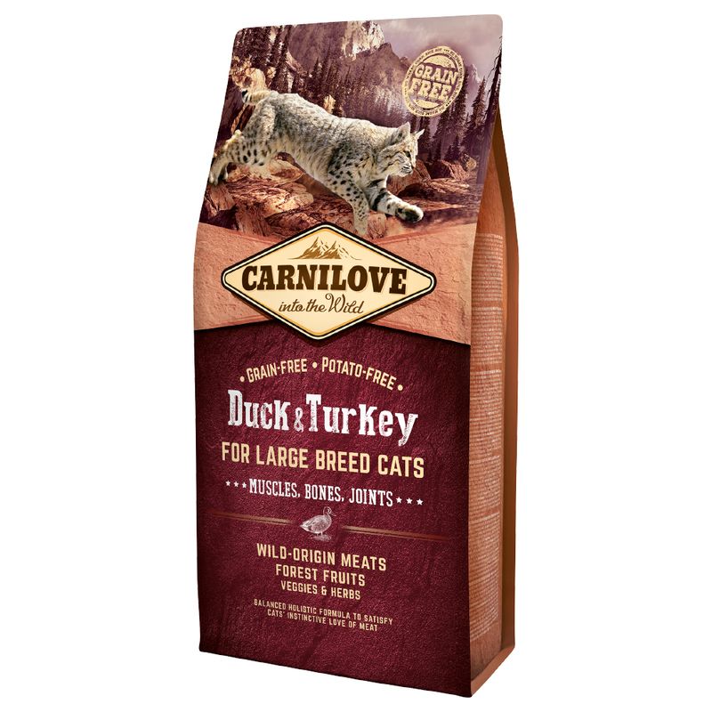 Carnilove Large Breed Cats Muscles, Bones, Joints, canard & dinde
