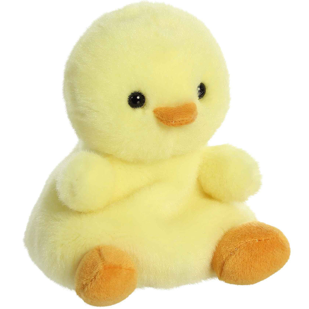 palm pals knuffelkuiken betsy - 13 cm