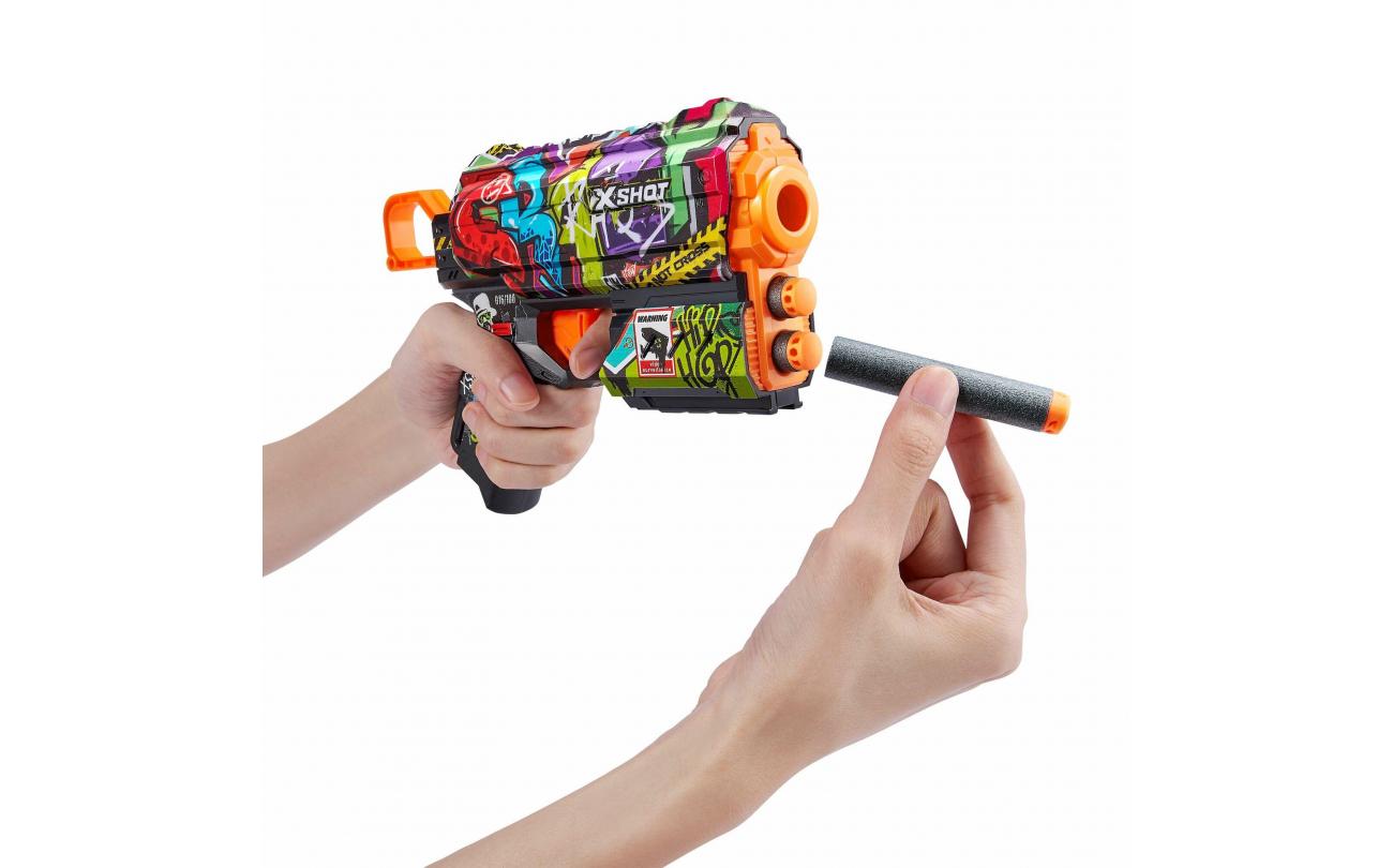 X-shot Skins Flux met 8 darts