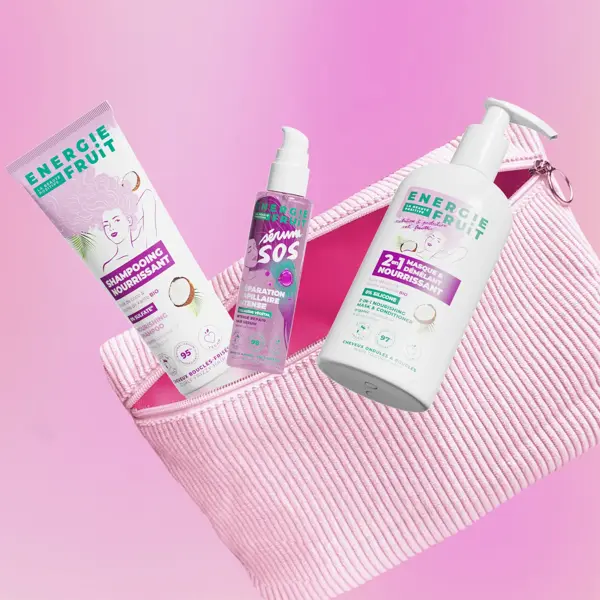 Kit Energie Fruit Coconut para Cabelos - Rotina de Nutrição para Cachos