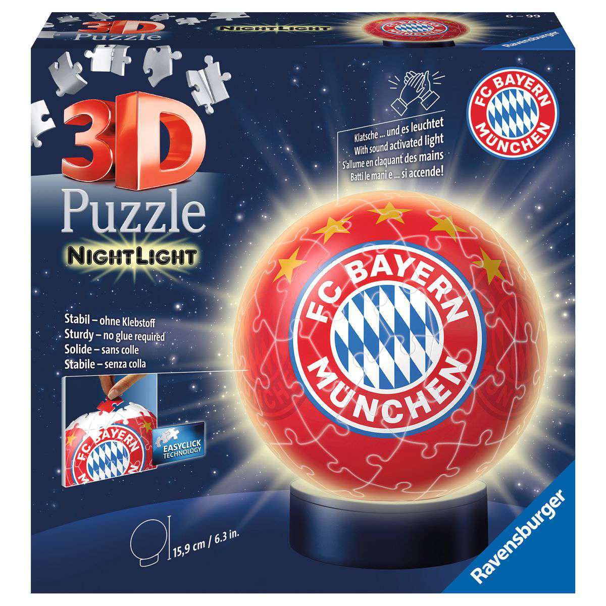 Ravensburger Spiel Nachtlicht FC Bayern München