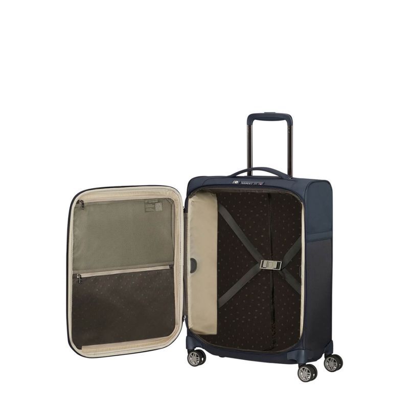 Valise cabine souple Airea Slim 55 cm Dark blue