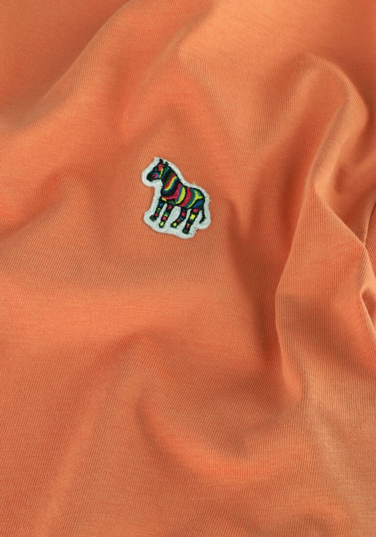 PS PAUL SMITH oranje ps paul smith polo mens slim fit ss tshirt zebra badge