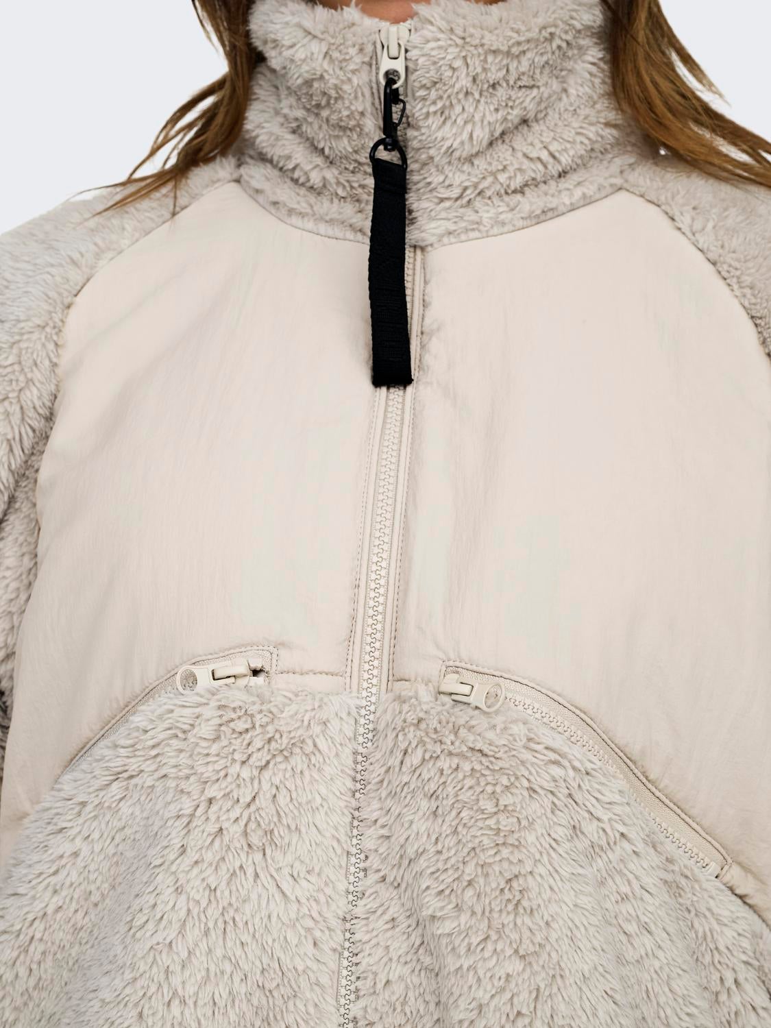 ONLANNA Teddyfell Jacke Moonbeam