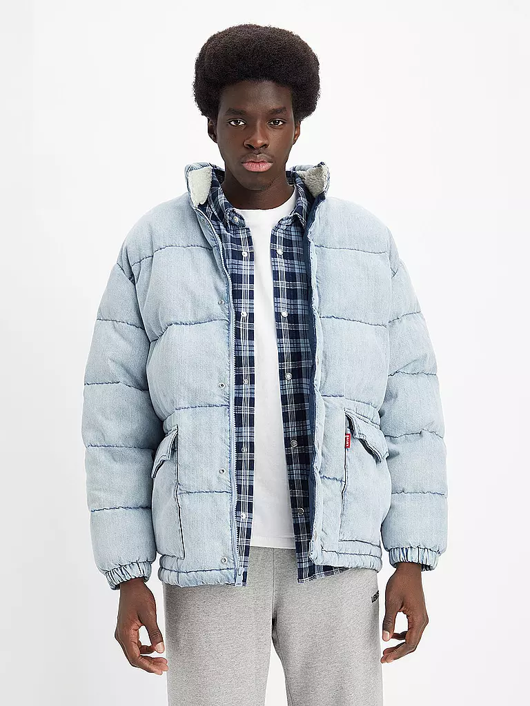 LEVI'S® Jacke WESTERN SUPER PUFFER hellblau