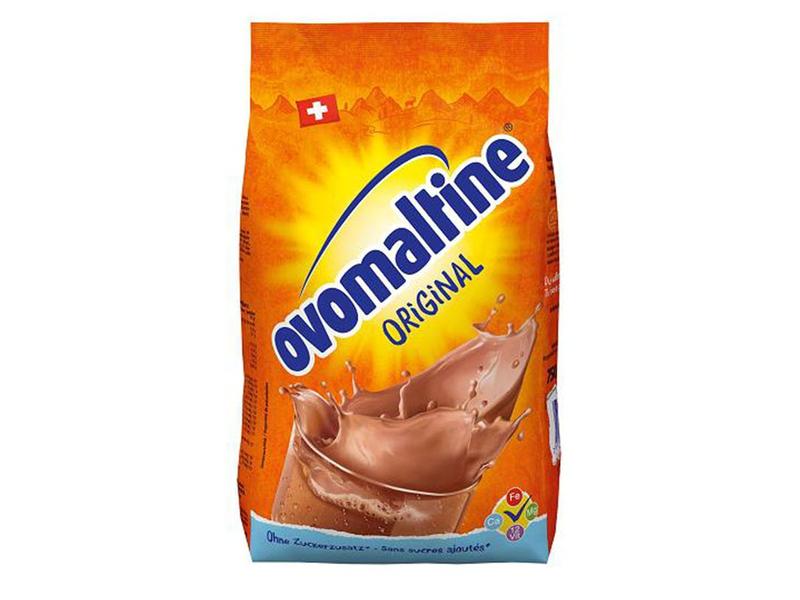 Ovomaltine Kakaopulver Original 750 g Malzhaltiges Getränkepulver aus der Schweiz