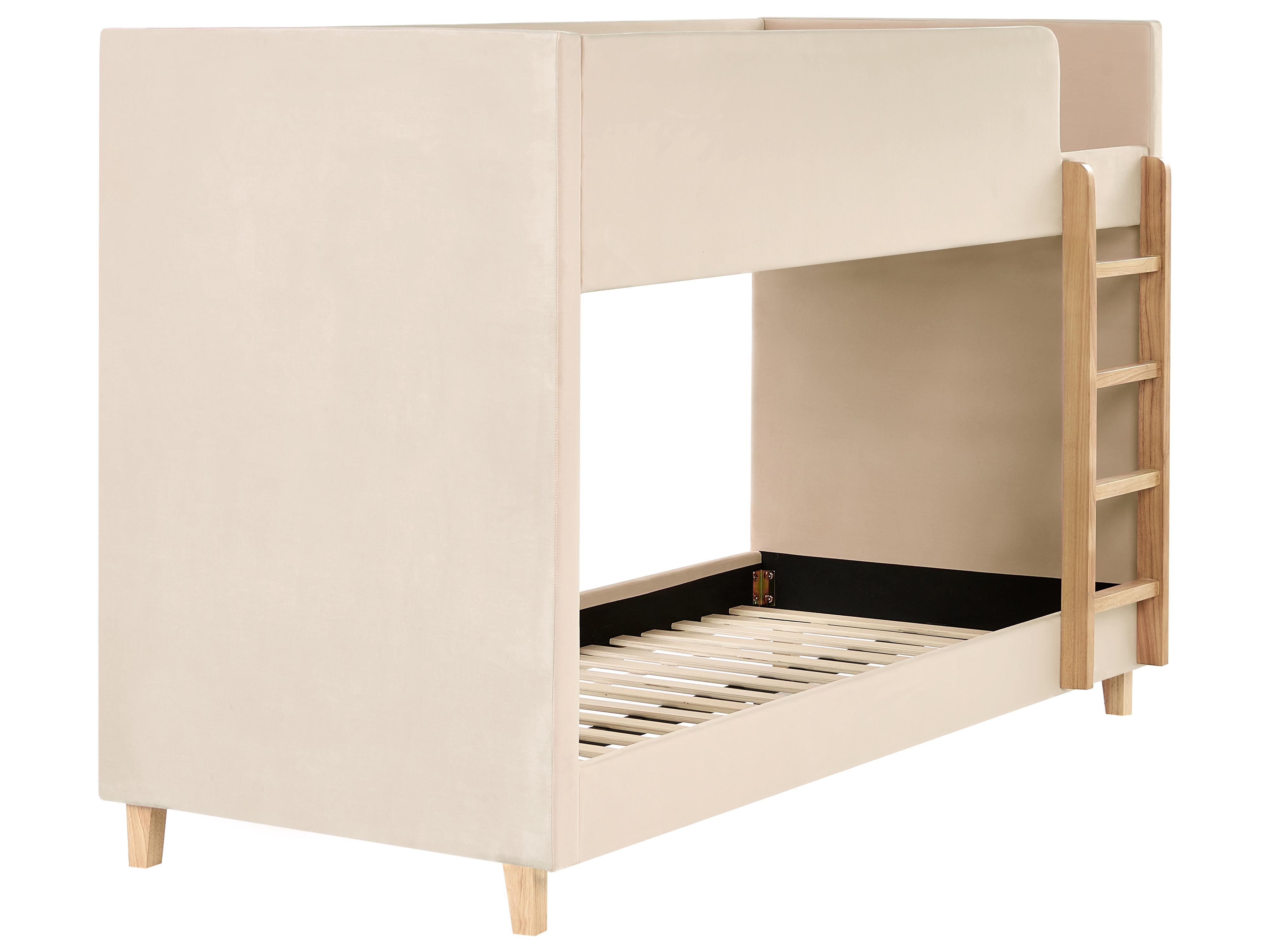 Hoogslaper Fluweel CHOCQUES 90 x 200 cm Lichtbeige