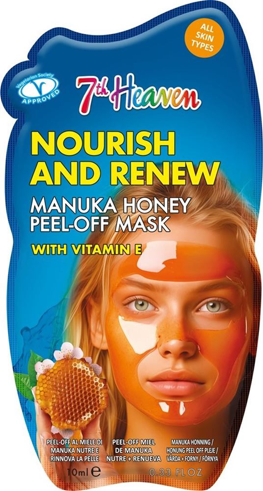7th Heaven Peel-Off Mask<br>10 ml, Manuka Honey