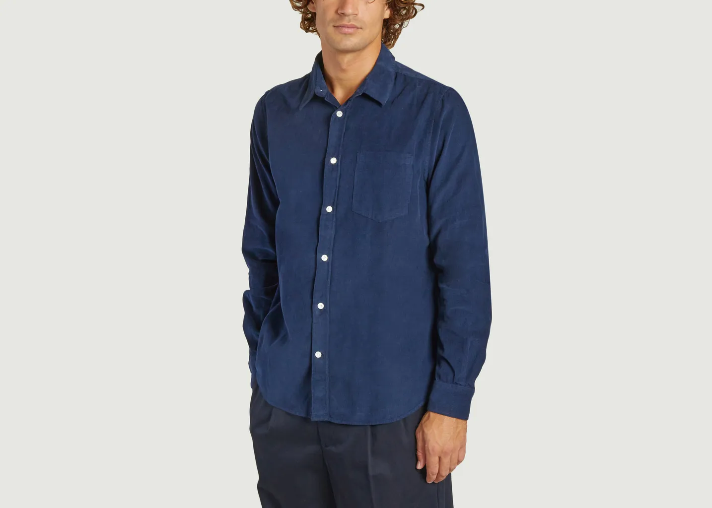 Chemise en velours côtelé Osvald Norse Projects
