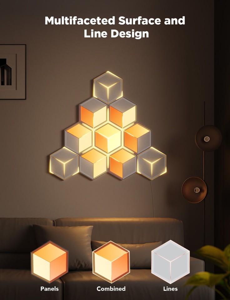 Govee - Glide Hexagon Light Panels Ultra 7Pack!