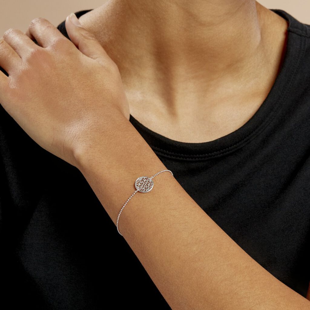 Bracelet Setti Argent Blanc