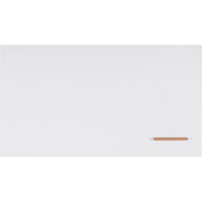 Tableau blanc sans cadre laqué Loop 180 x 100 cm Bi-Office