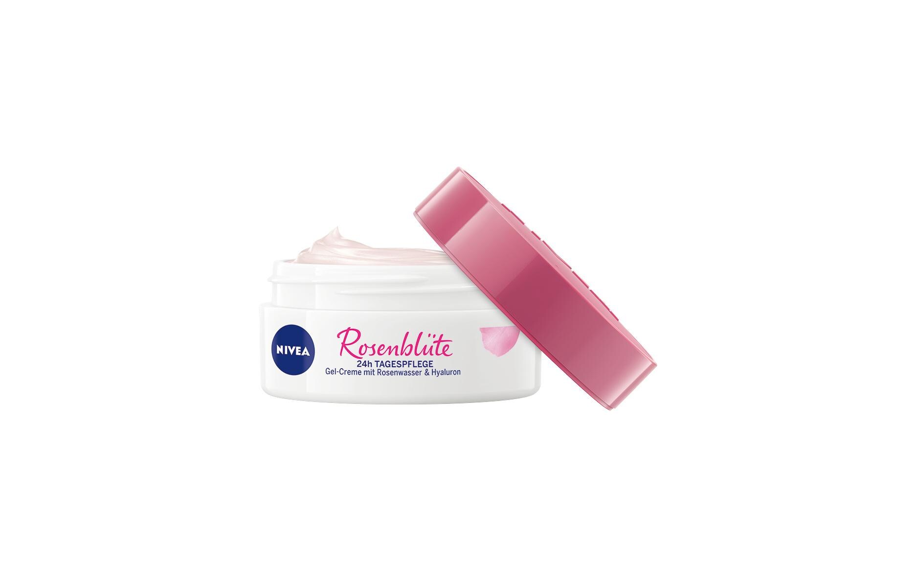 Tagescrème Rosenwasser 50 mlGel-Creme für eine zarte Haut und einen strahlenden Teint