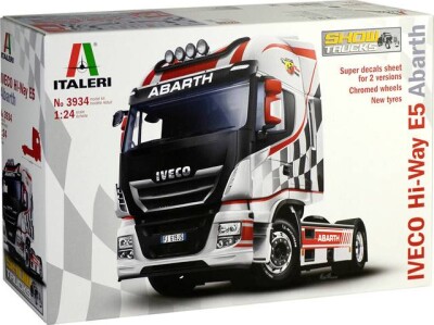 Italeri - Iveco Hi-Way E5 Lastbil Byggesæt - 1:24 - 3934