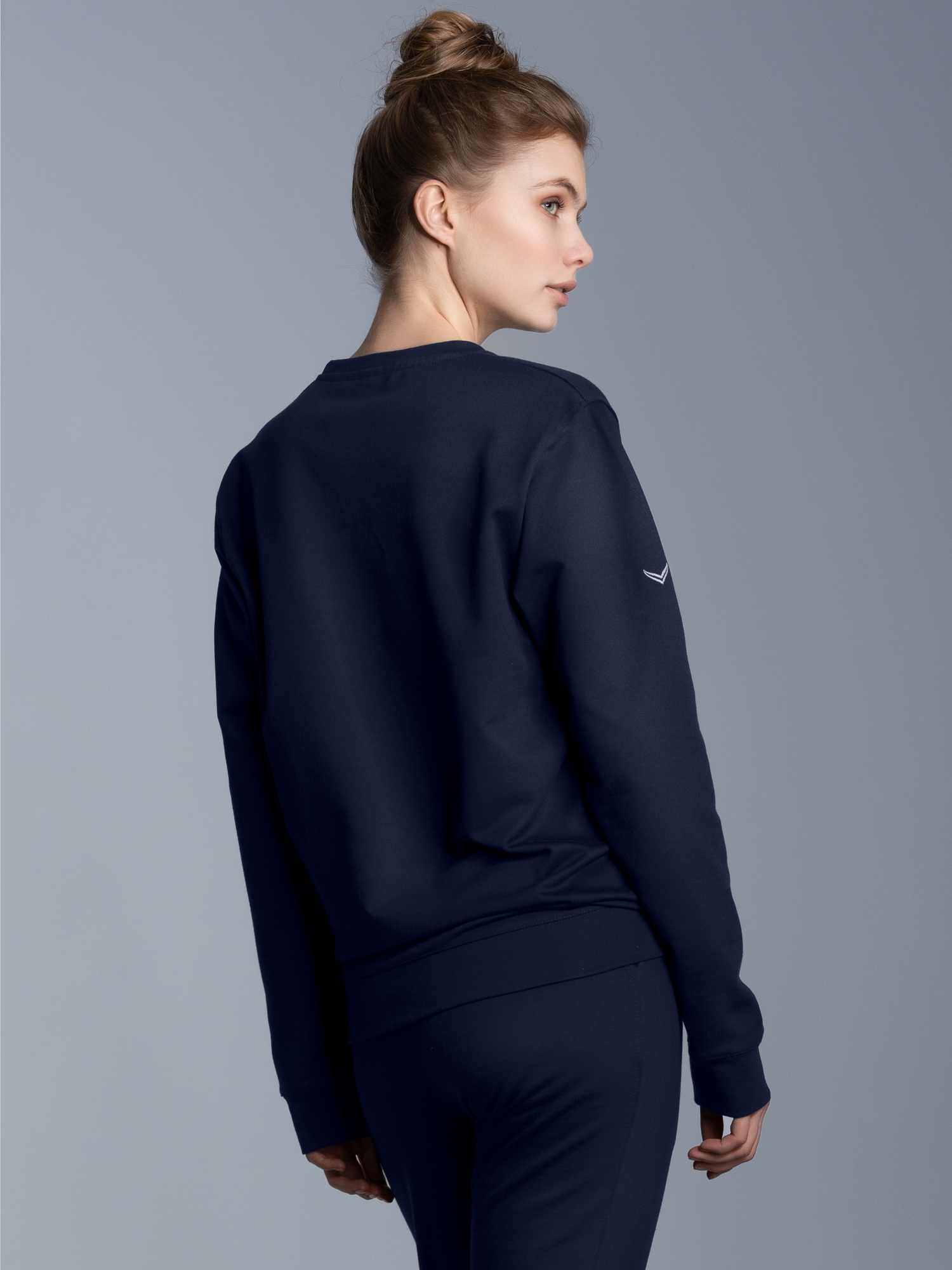 Sweatshirt aus Biobaumwolle Navy