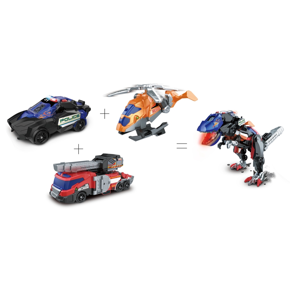 VTech Switch & Go Dinos Rescue Raiders 3-in-1 Fahrzeug