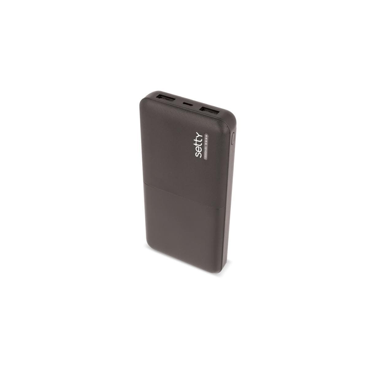 Setty Powerbank 10000 mAh Svart
