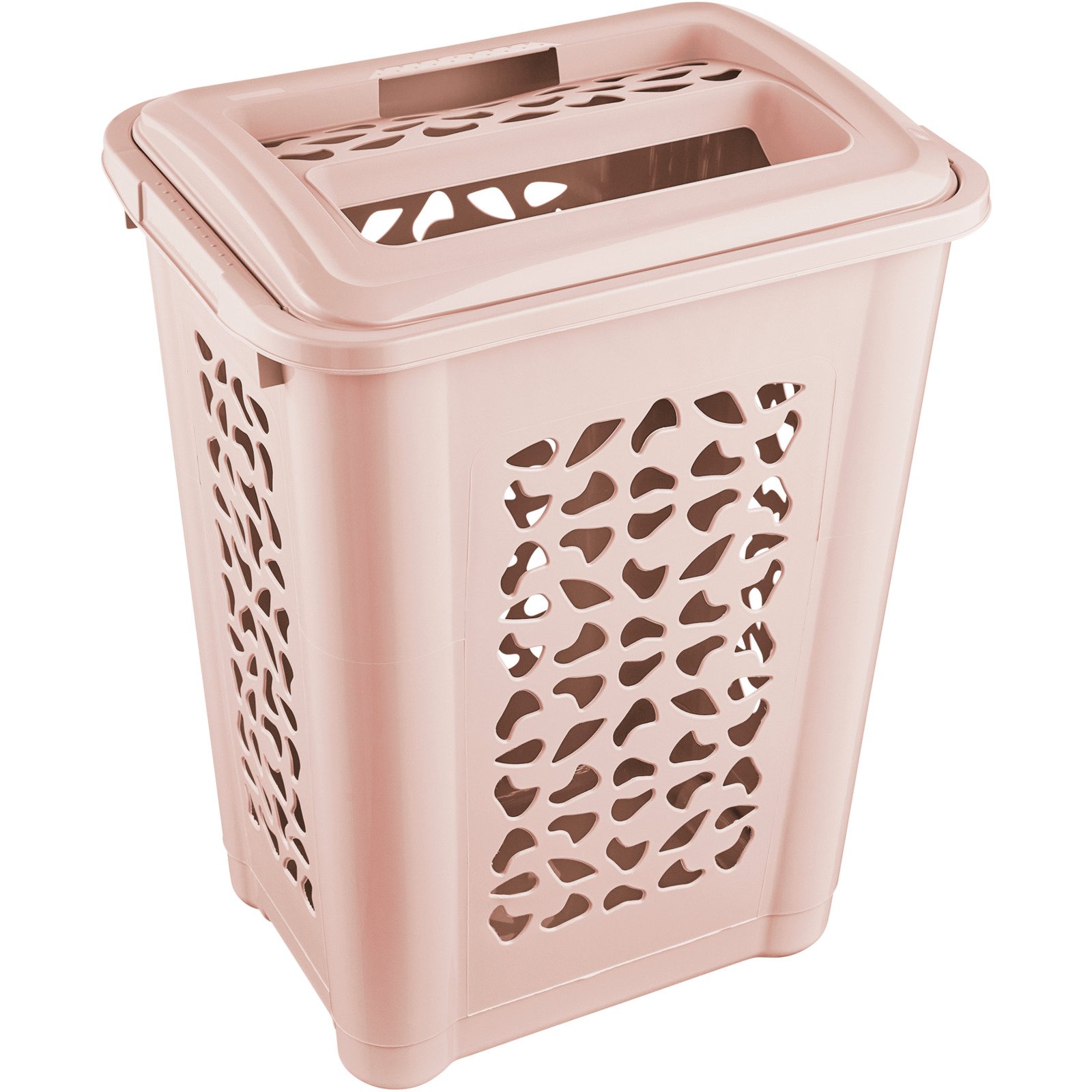 Wäschesammler PER rosa 60 l 45 x 34 x 60 cm