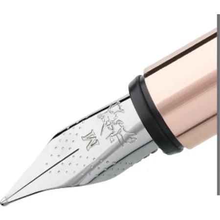 Faber-Castell Füllfederhalter Neo Slim Schwarz, rosegoldfarben M