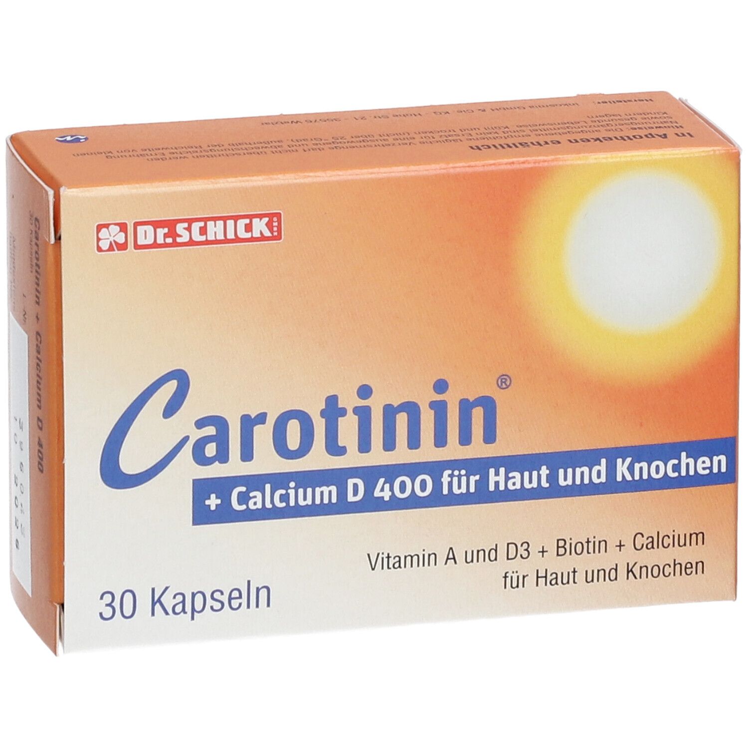 Carotin + Calcium D 400 Kapseln