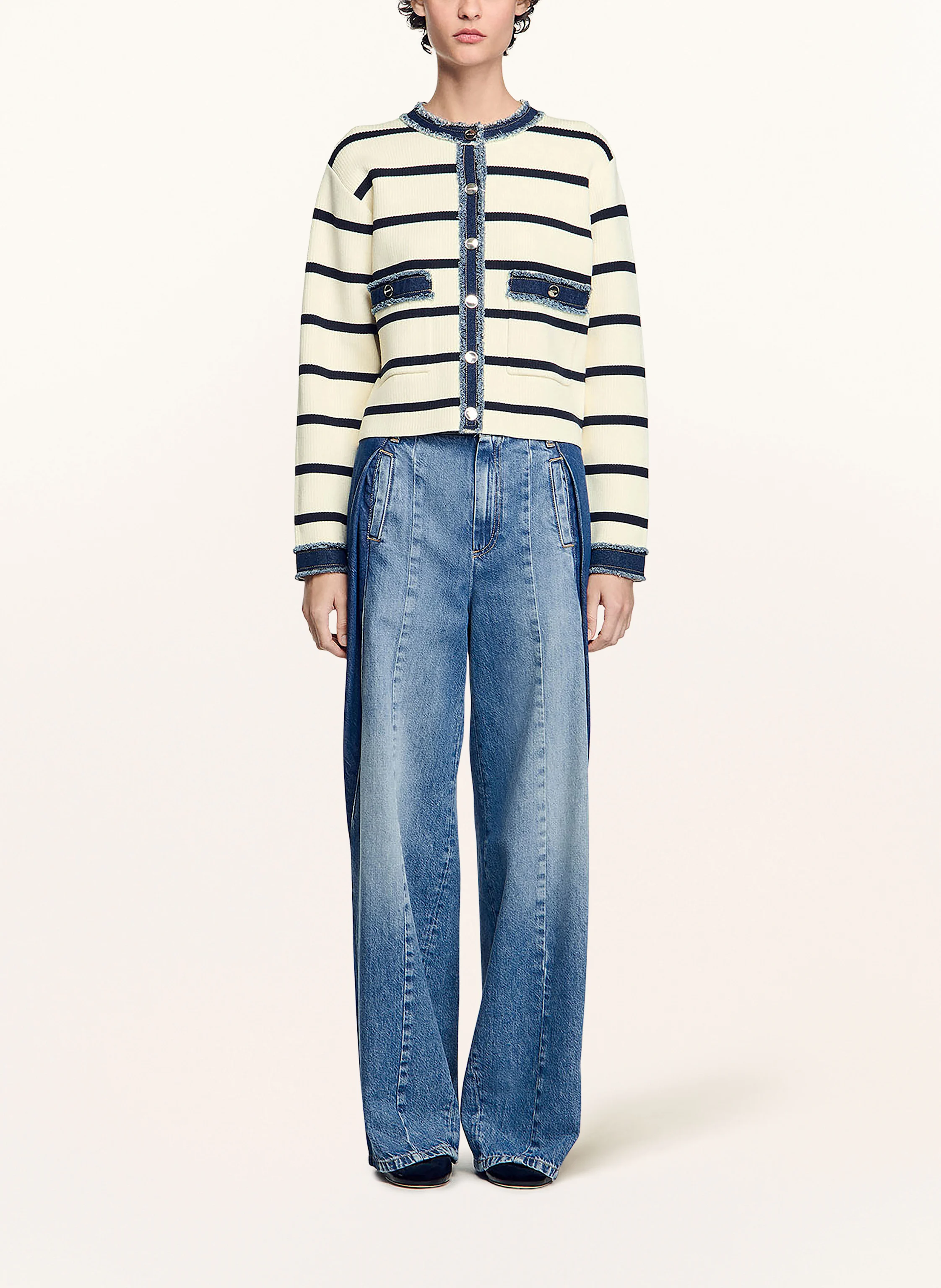 SANDRO Strickjacke