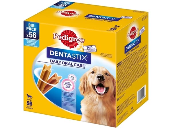 Pedigree Denta Stix, Voksen, Labrador Retriever, Maxi (26 - 44 kg), Storfekjøtt, Kylling, 2,16 kg