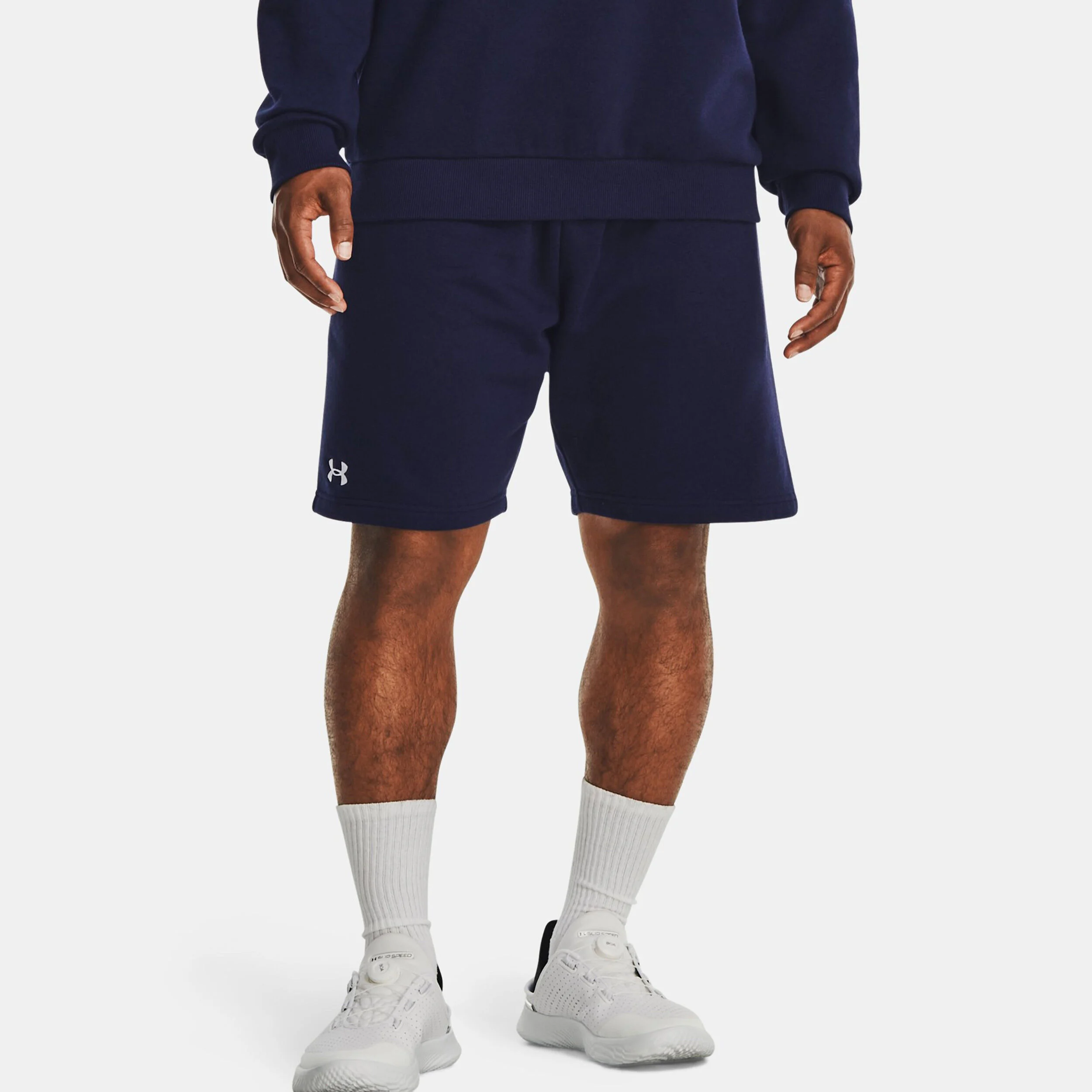 Under Armour Rival Shorts Hommes - Bleu Foncé
