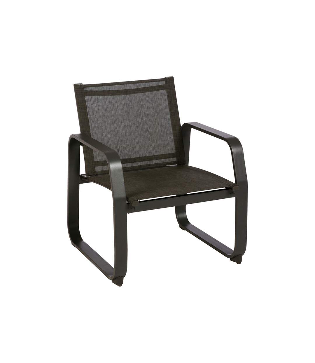 Salon de jardin Gili - 4 Places - Anthracite chiné