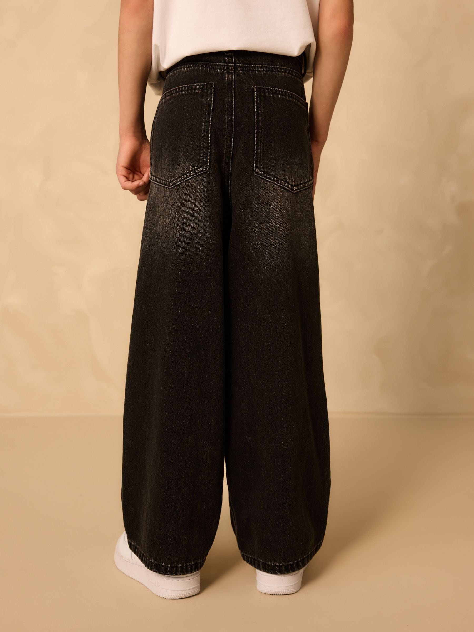 Zwarte wassing - Authentieke jeans (3-16jr)