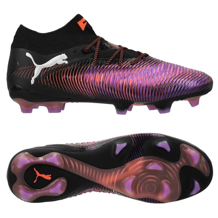 PUMA Future 8 Ultimate FG Unlimited - Noir/Blanc/Glowing Red