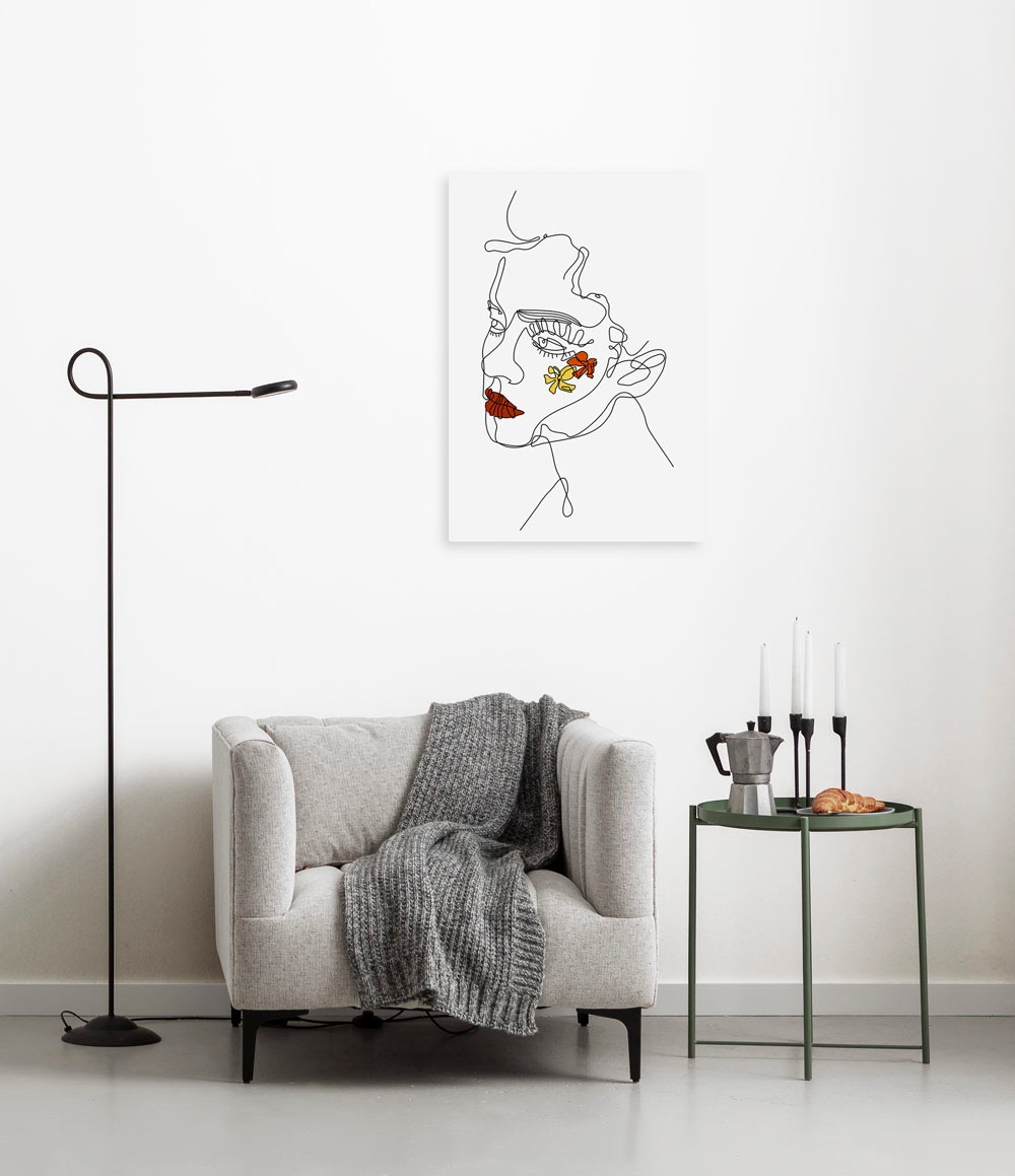 Komar Leinwandbild »Frühlingsgefühle - Grösse 40 x 60 cm« Natur 1 Stk. tlg. Keilrahmenbild mi Echtholzrahmen