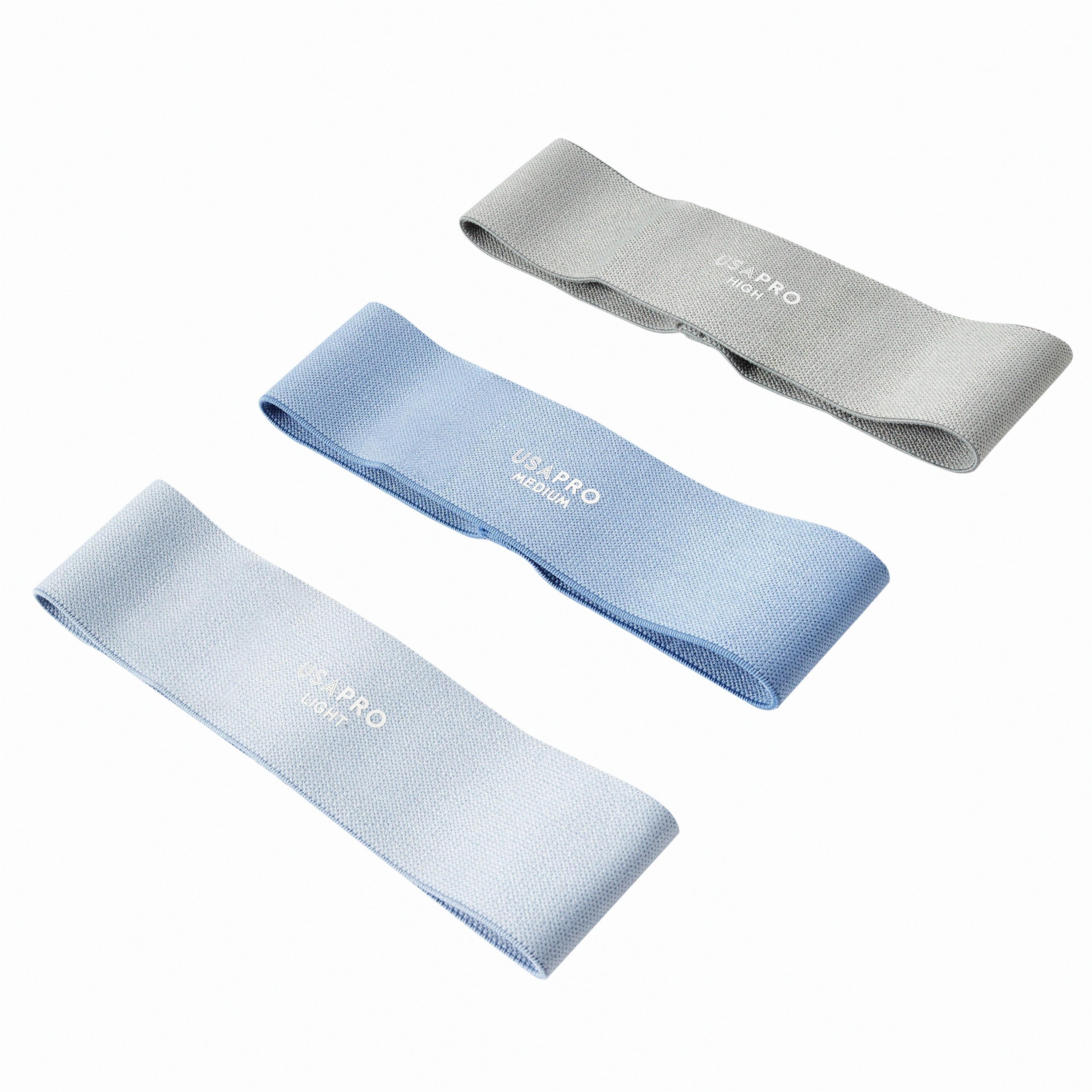 USA Pro Premium Woven Resistance Band Trio