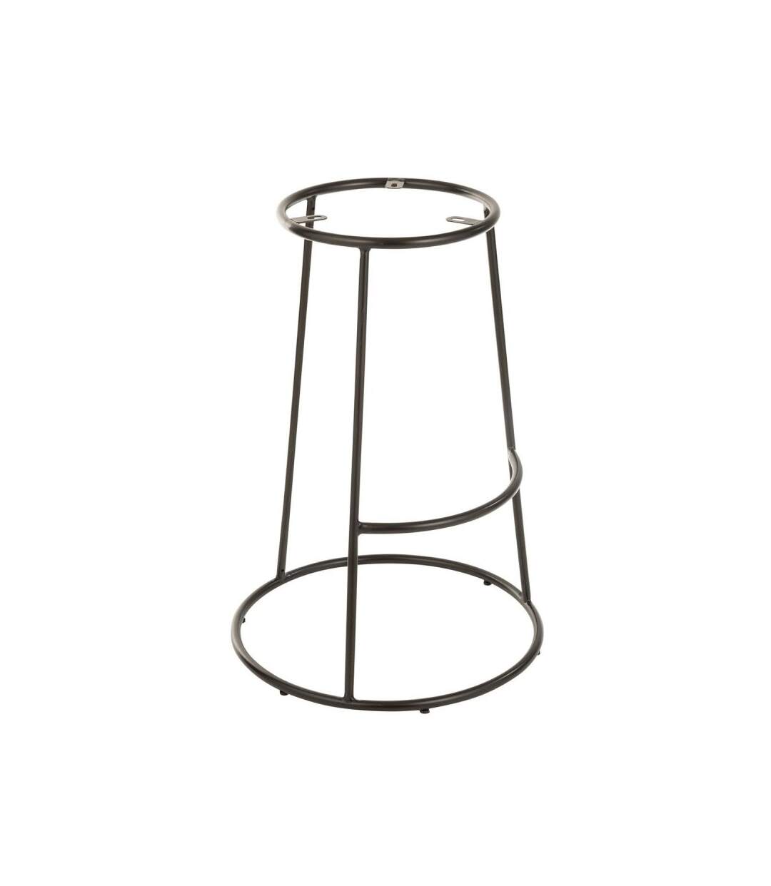 Paris Prix - Support Pour Tabouret Métal hemera 67cm Noir
