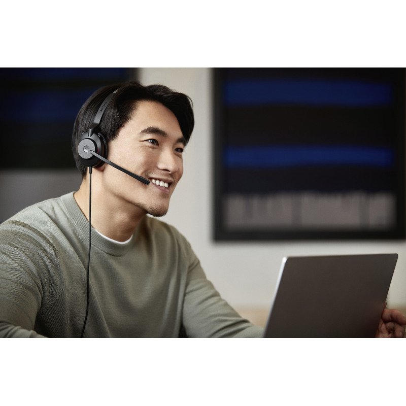 Casque micro filaire Jabra Evolve2 30 SE mono UC USB-A