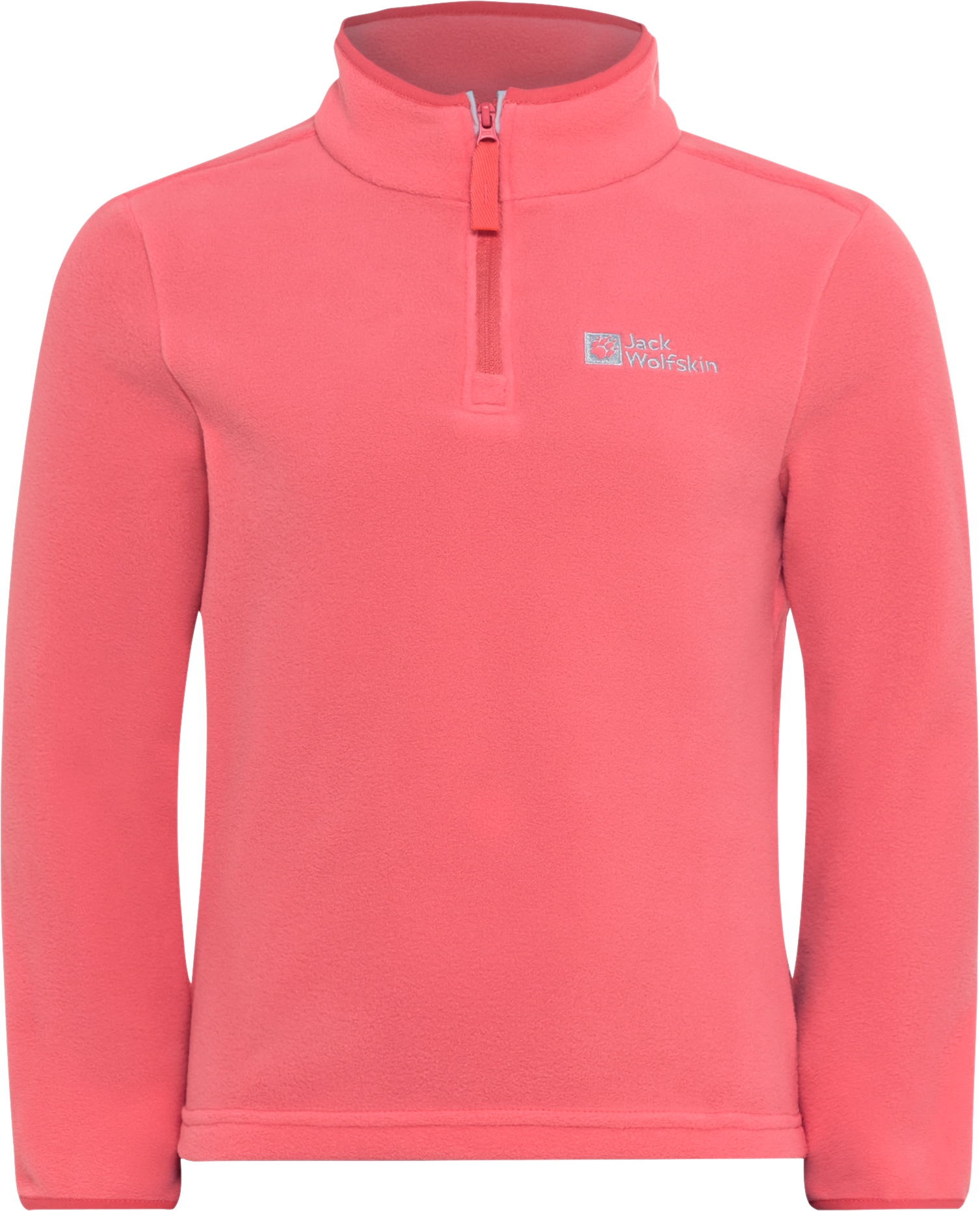 Jack Wolfskin Stehkragenpullover »TAUNUS HALFZIP K«, einfache Temperaturregulierung, wärmend, für Kinder