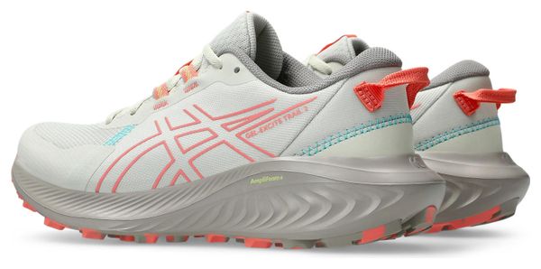 Chaussures Trail Asics Gel-Excite Trail 2 Gris/Rouge Femme