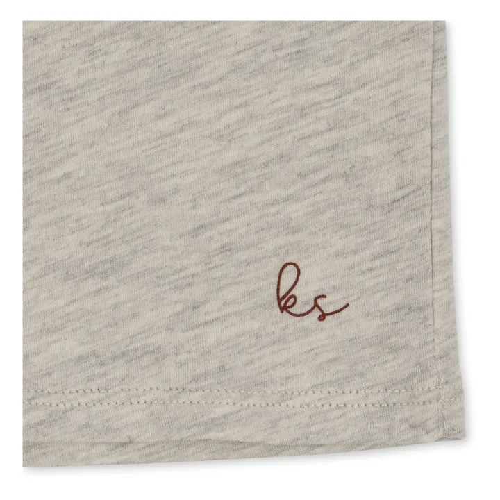 Konges Sløjd T-shirt Famo Coton Bio | Beige chiné
